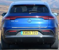 Mercedes-Benz EQC 2019+ Listwa CHROM na Klapę