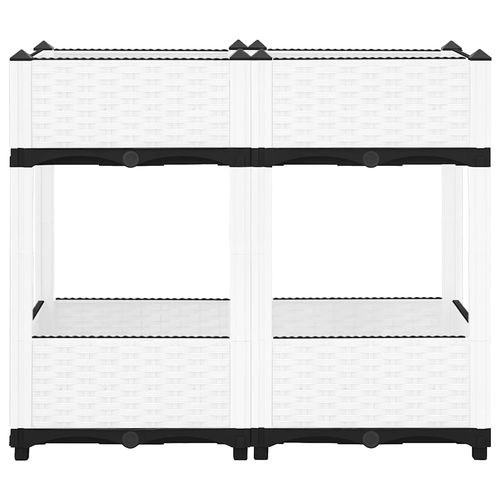 Donica do podwyższonej rabaty, 80x40x71 cm, polipropylen na Arena.pl