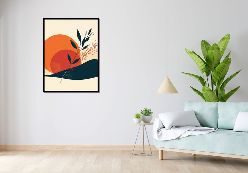 Plakat 75x100cm Zmierzch w Ciszy zdjęcie 4