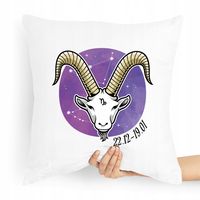 Poduszka Prezent Znaki Zodiaku Zodiakara Kozioł Z Nadrukiem Ze Zdjęciem