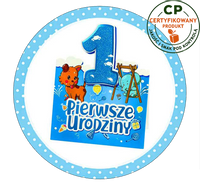 Opłatek na tort - na Roczek