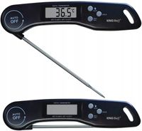 Termometr szpilkowy kuchenny cyfrowy z sondą do mięsa wina 300°C