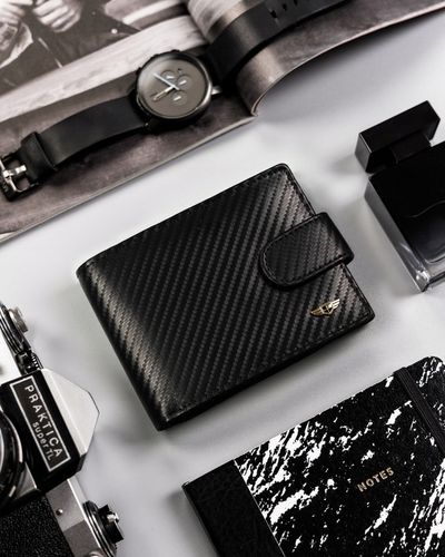 Portfel Peterson skóra naturalna elegancki skórzany z ochroną kart RFID na Arena.pl