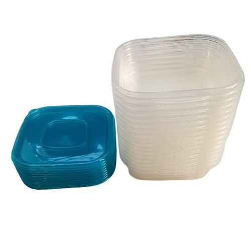 Plastikowe Pojemniki Na Żywność Z Pokrywkami 710ml na Arena.pl