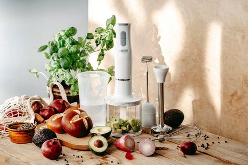 BLENDER RĘCZNY WIELOFUNKCYJNY MIKSER MALAKSER 800W ROZDRABNIACZ na Arena.pl