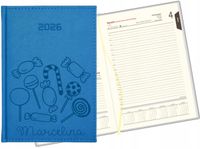 GRAWEROWANY KALENDARZ DZIENNY książkowy A5 2026 prezent dla cukiernika