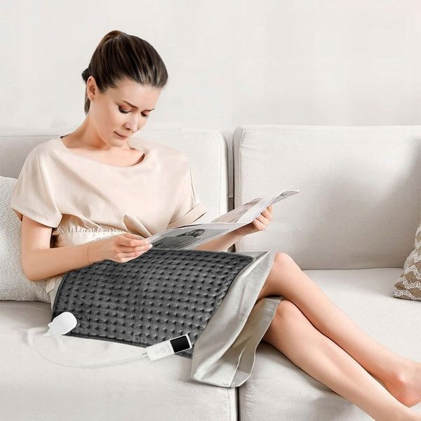 PODUSZKA ELEKTRYCZNA MATA GRZEWCZA ROZGRZEWAJĄCA TERMOFOR NA PLECY 100W zdjęcie 2