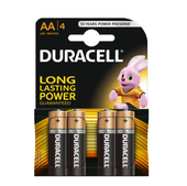 bateria na blistrze 4szt. DURACELL |  LR6