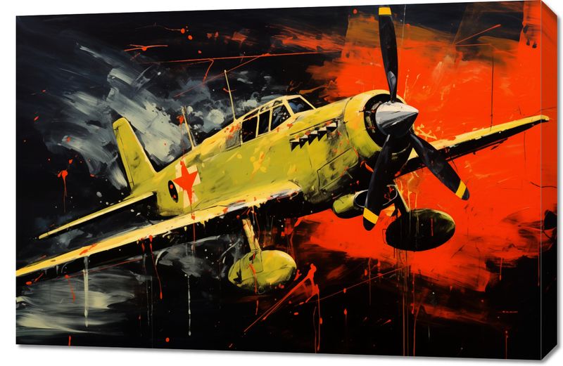 Obraz 90x60cm Barwny Przelot zdjęcie 1