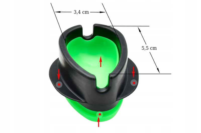 Wyciskana FOREMKA do podajników koszyczków Method Feeder zdjęcie 2
