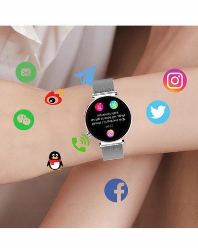 SMARTWATCH ZEGAREK DAMSKI POMIAR CUKRU GLUKOZA EKG HRV CIŚNIENIE MENU PL na Arena.pl