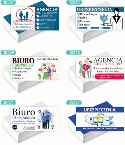 Wizytówki firmowe 100szt RÓŻNE WZORY do wyboru OKNA DRZWI ROLETY na Arena.pl