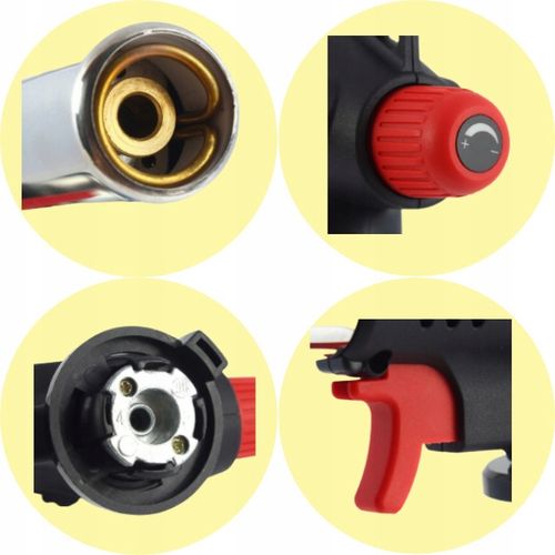 ZESTAW PALNIK 360 NA KARTUSZE LUTLAMPA OPALARKA + 4x GAZ ALPEN CAMPING na Arena.pl