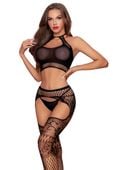 top+collant resille t03 noir t.u