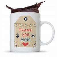 Kubek Prezent Urodzinowy Dla Mamy Thank You Mom Z Nadrukiem Ze Zdjęciem