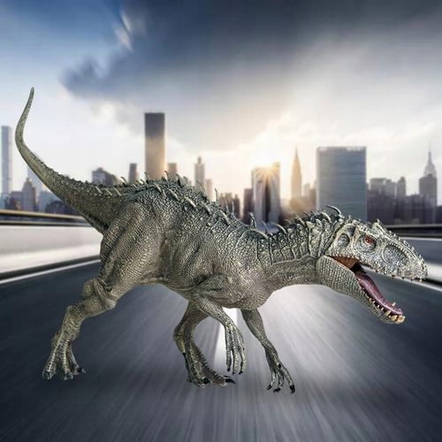 DINOZAUR T-REX RYCZY CHODZI FIGURKI 34CM na Arena.pl