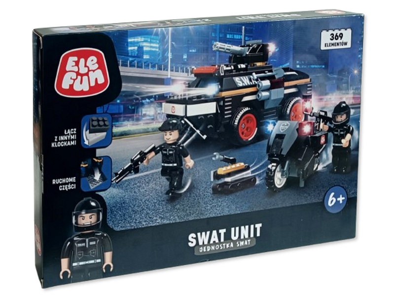 Klocki Elefun SWAT Unit - Jednostka SWAT C5002 zdjęcie 1