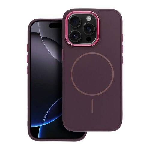 Futerał FRAME MAG COVER kompatybilny z MagSafe do IPHONE 17 fioletowy na Arena.pl