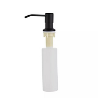 DELVANT DOZOWNIK PŁYNU MYDŁA ZLEWOZMYWAK CZARNY