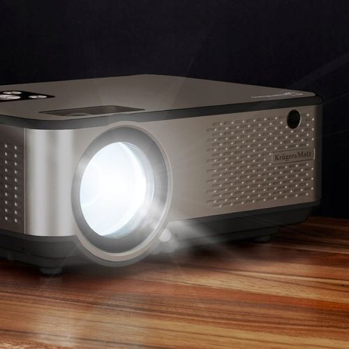 Projektor LED Full HD WiFi USB BT 5000 Lm 150 cali rzutnik pilot na Arena.pl