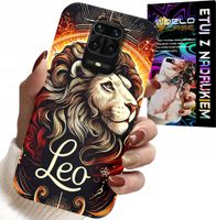 ETUI DO XIAOMI NOTE 9 PRO / 9S - LEW, ZNAK ZODIAKU ASTRONOMIA, CASE + SZKŁO