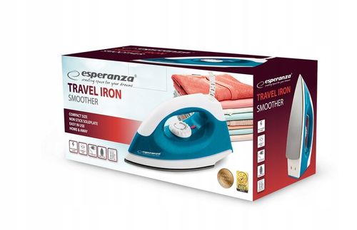 ŻELAZKO TURYSTYCZNE PODRÓŻNE KOMPAKTOWE 1200W na Arena.pl