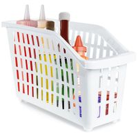 Pojemnik na Kółkach Koszyk Pudełko do Przechowywania Organizer Wąski 13L