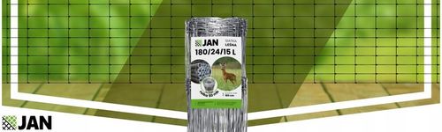 SIATKA LEŚNA 180cm ZAGĘSZCZONA 50m WIRE NET MODEL 180/24/15 L GRATIS GĘSTA na Arena.pl