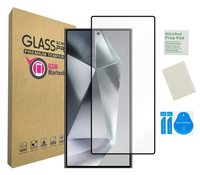 Szkło do SAMSUNG GALAXY S24 ULTRA ochrona na ekran 5D czarna ramka glass