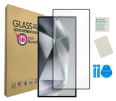 Szkło do SAMSUNG GALAXY S24 ULTRA ochrona na ekran 5D czarna ramka glass
