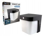Lampa kinkiet ogrodowy z czujnikiem zewnętrzna LED