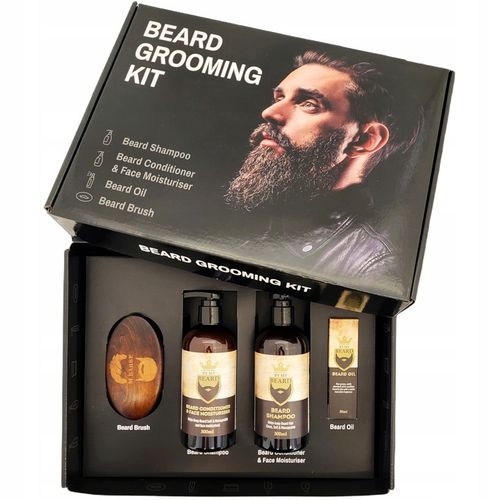Zestaw Kosmetyków do Pielęgnacji Brody dla Mężczyzn Brodacza Prezent Święta na Arena.pl