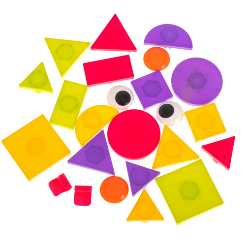 Puzzle geometryczne edukacyjne 36 el. na Arena.pl