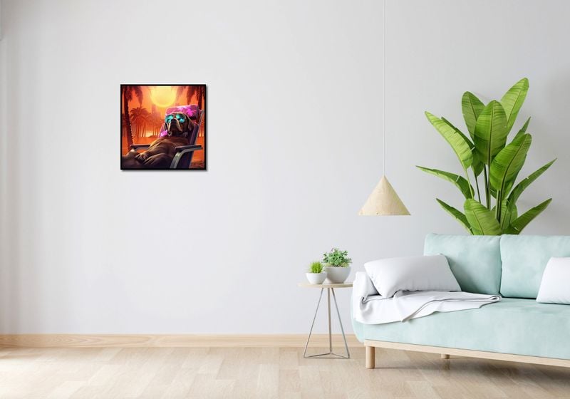 Plakat 50x50cm Lato w Stylu zdjęcie 4