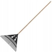 GRABIE GRABKI OGRODOWE WACHLARZOWE DO LIŚCI TRAWY OGRODU 610 MM Z