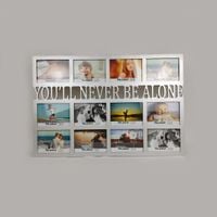 Multirama ramka na zdjęcia z napisem You will never be alone 12 zdjęć 13x18