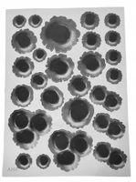 Naklejka samochód pocisk dziura po kuli pistolet