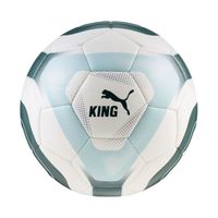Piłka nożna Puma MCFC King biało-zielono-niebieska 85013 01 — Rozmiar: 5