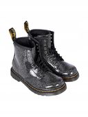 Dr. Martens Kids buty z efektem brokatu czarne rozmiar - 22