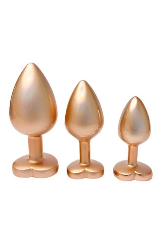 GLEAMING LOVE MATTE GOLD PLUG SET na Arena.pl