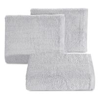 Chłonny ręcznik frotte gładki 70X140 srebrny