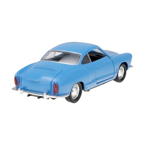 Model 1:34, VW Karmann Ghia Coupe, niebieski na Arena.pl
