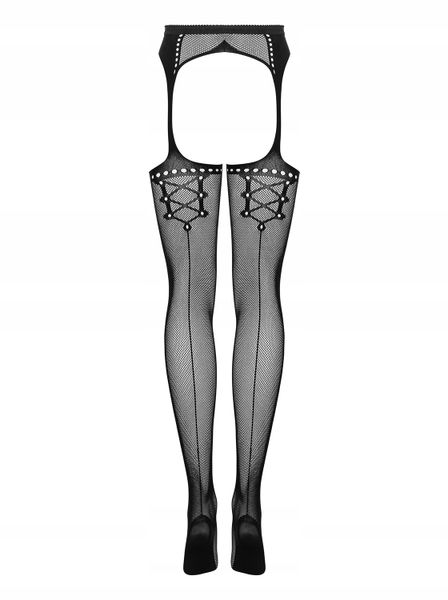 Otwarte garter stockings S314 Obsessive. zdjęcie 6