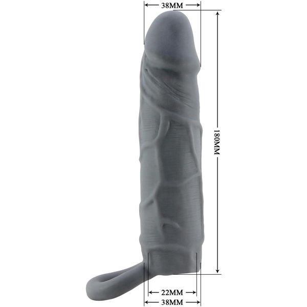 Pretty Love - Realistic Penis Sleeve, Tpr zdjęcie 11
