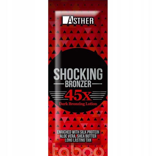 Asther Shocking Bronzer X50 Do Opalania x10szt zdjęcie 1