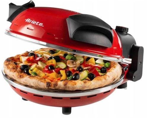 PIEC DO PIZZY ARIETE 909 kamień 400°C + NÓŻ DO PIZZY + EBOOK GRATIS! na Arena.pl