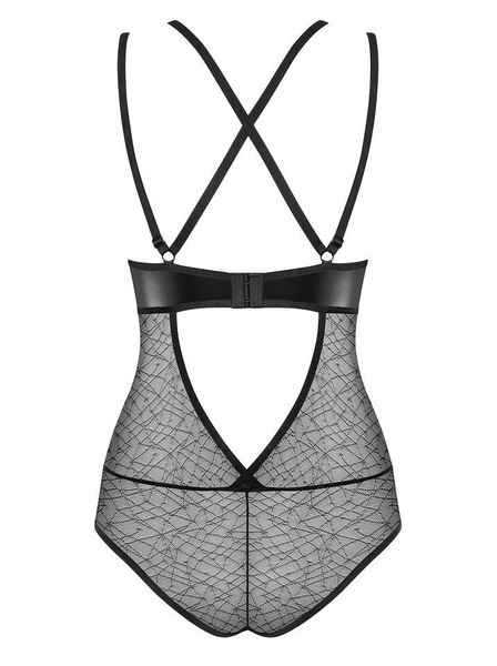 Intrygujące Koronkowe Body - Obsessive 859-TED-1 L/XL zdjęcie 4