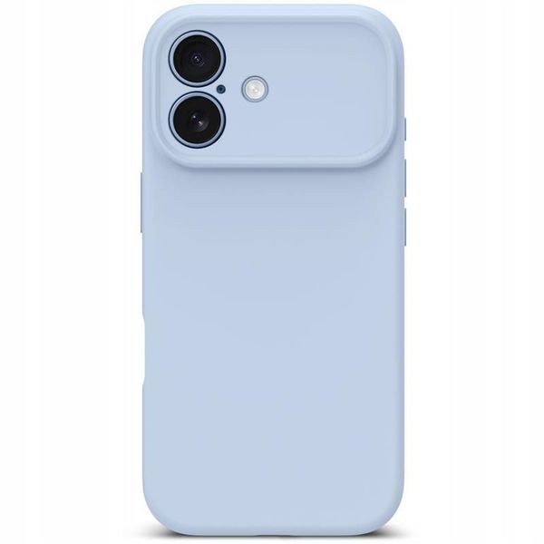 tech-protect silicone magsafe iphone 17 mist blue zdjęcie 4