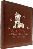 ALBUM na zdjęcia chrzest urodziny METRYCZKA