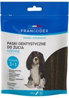 Przysmak czyszczący zęby dla małych psów - Francodex Dental S 15szt 228g